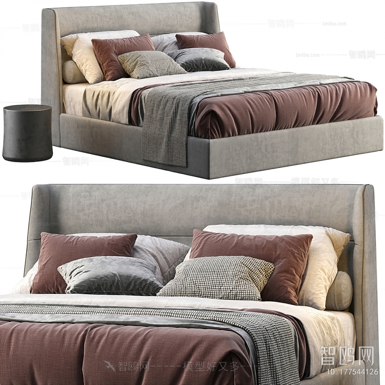 Modern Double Bed