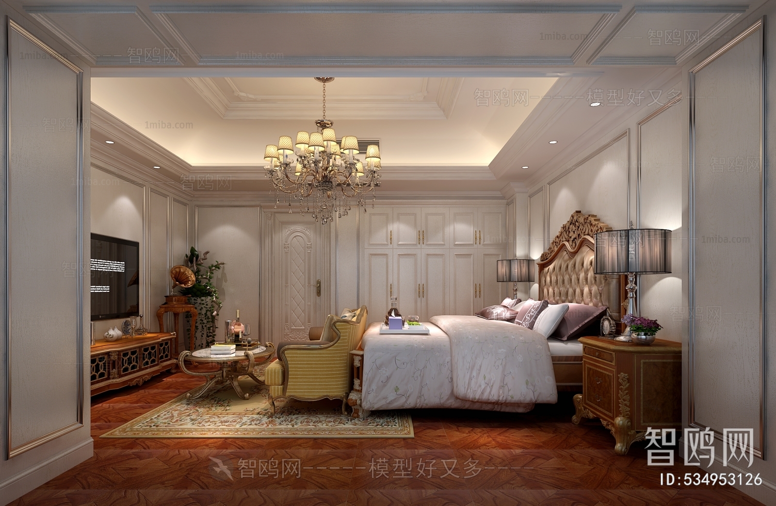 European Style Bedroom