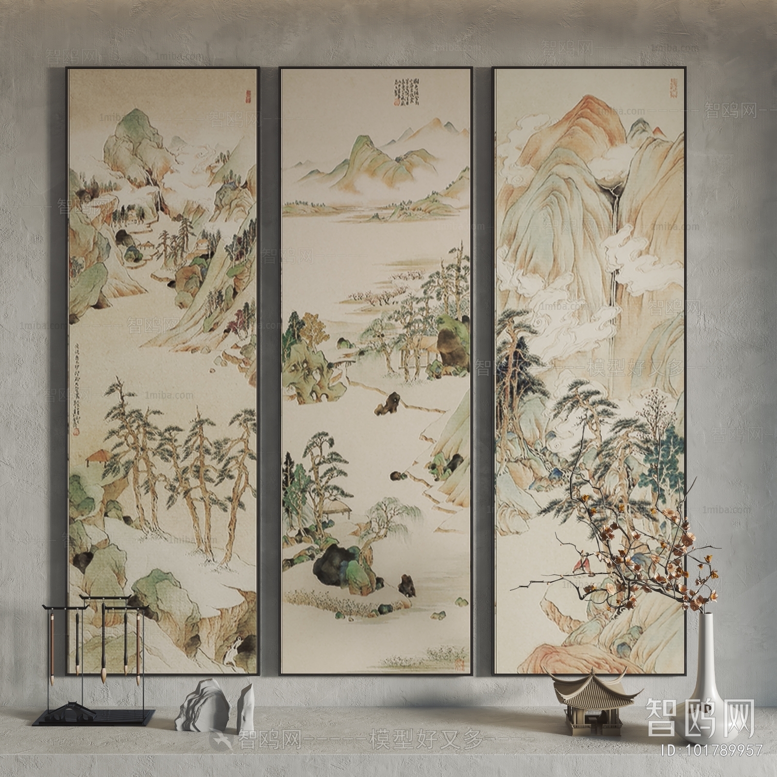 New Chinese Style Painting