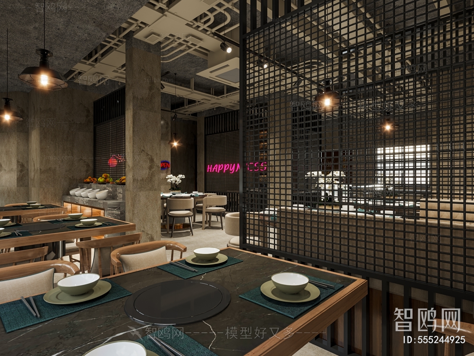 Industrial Style Restaurant