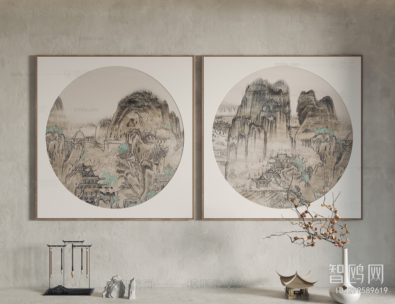 New Chinese Style Painting