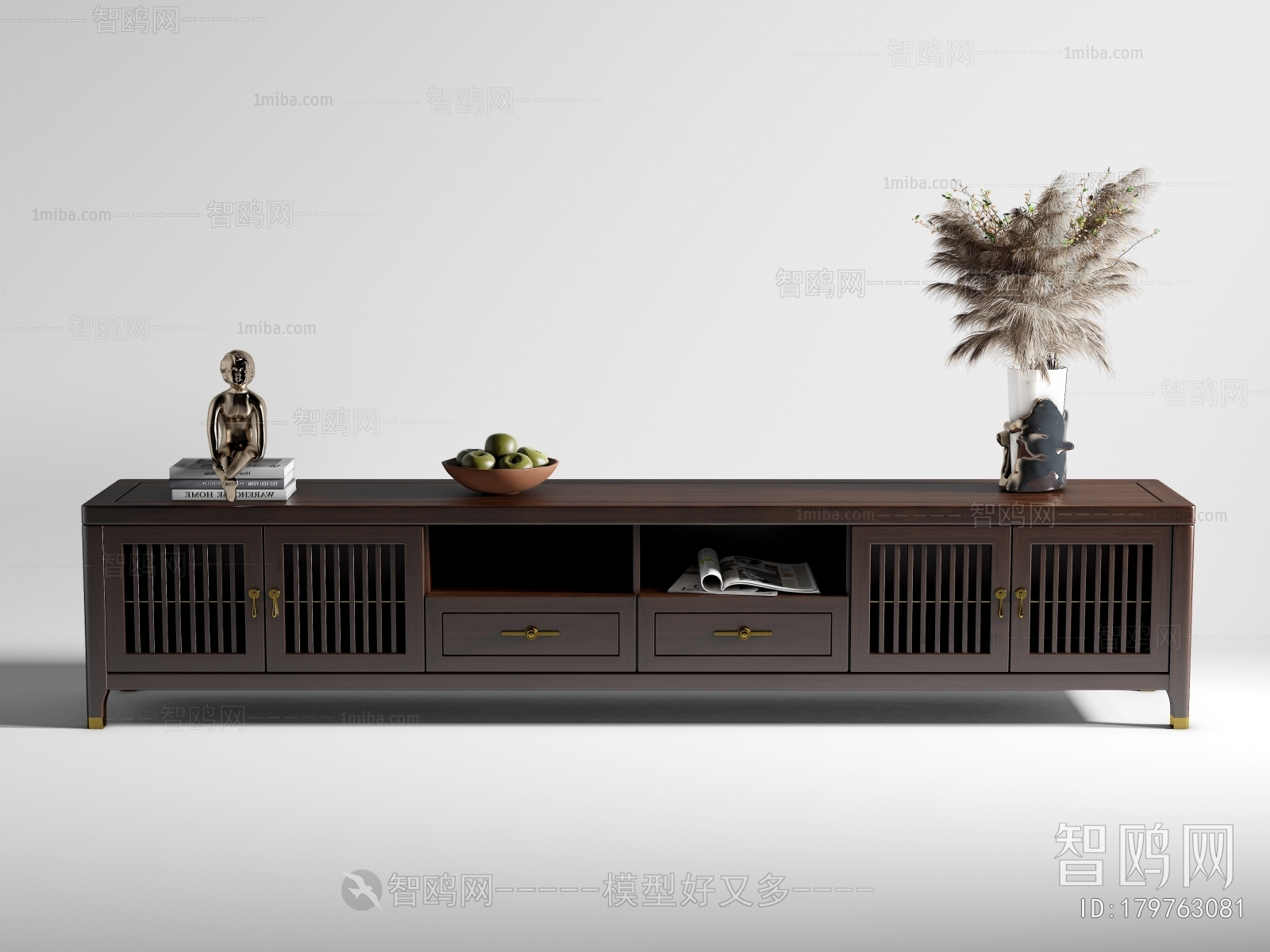 New Chinese Style TV Cabinet