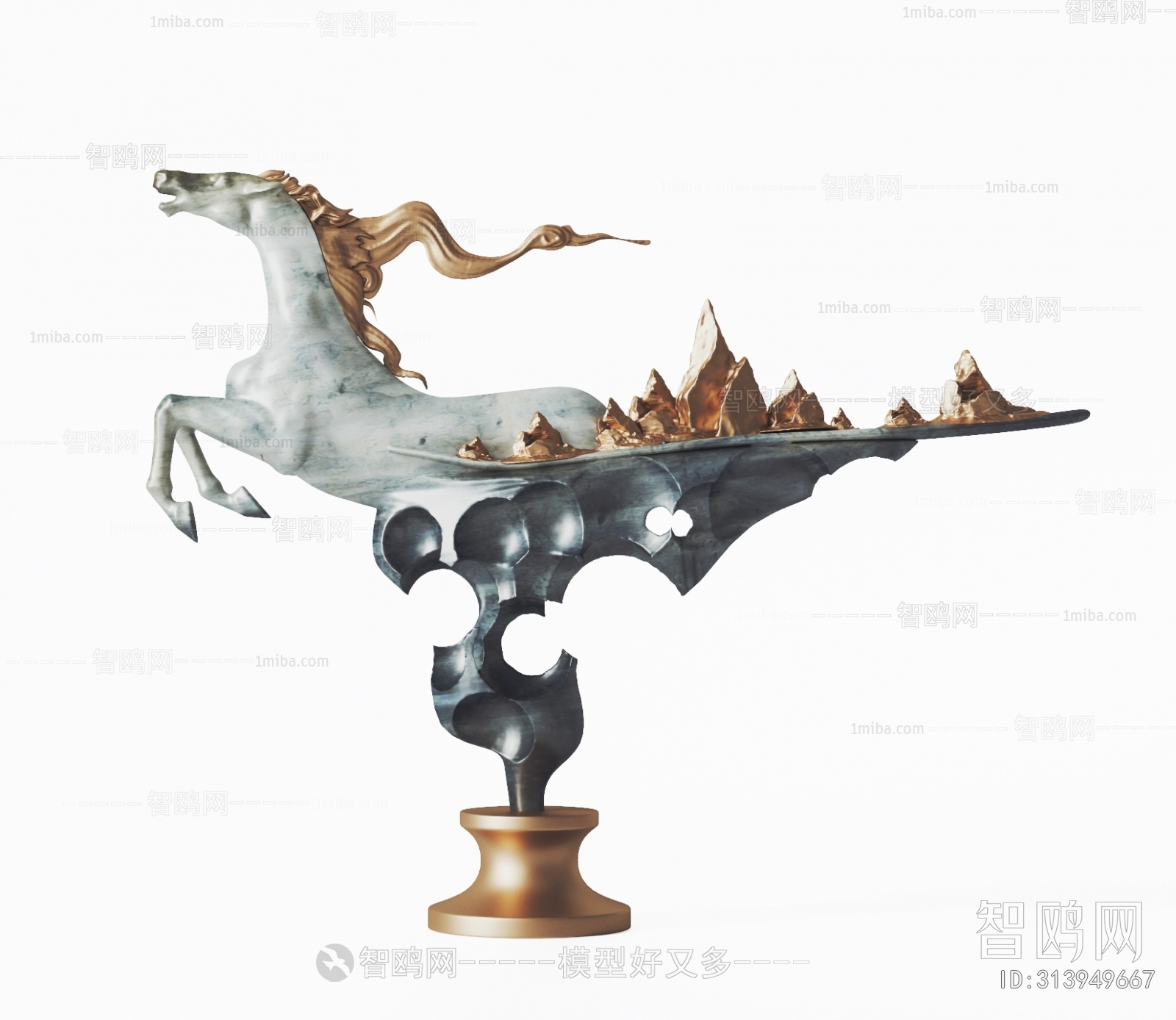 New Chinese Style Sculpture