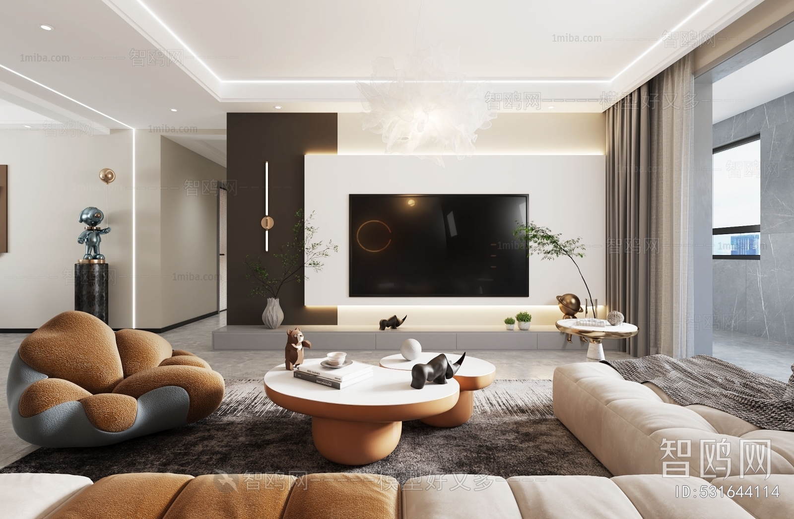 Modern A Living Room