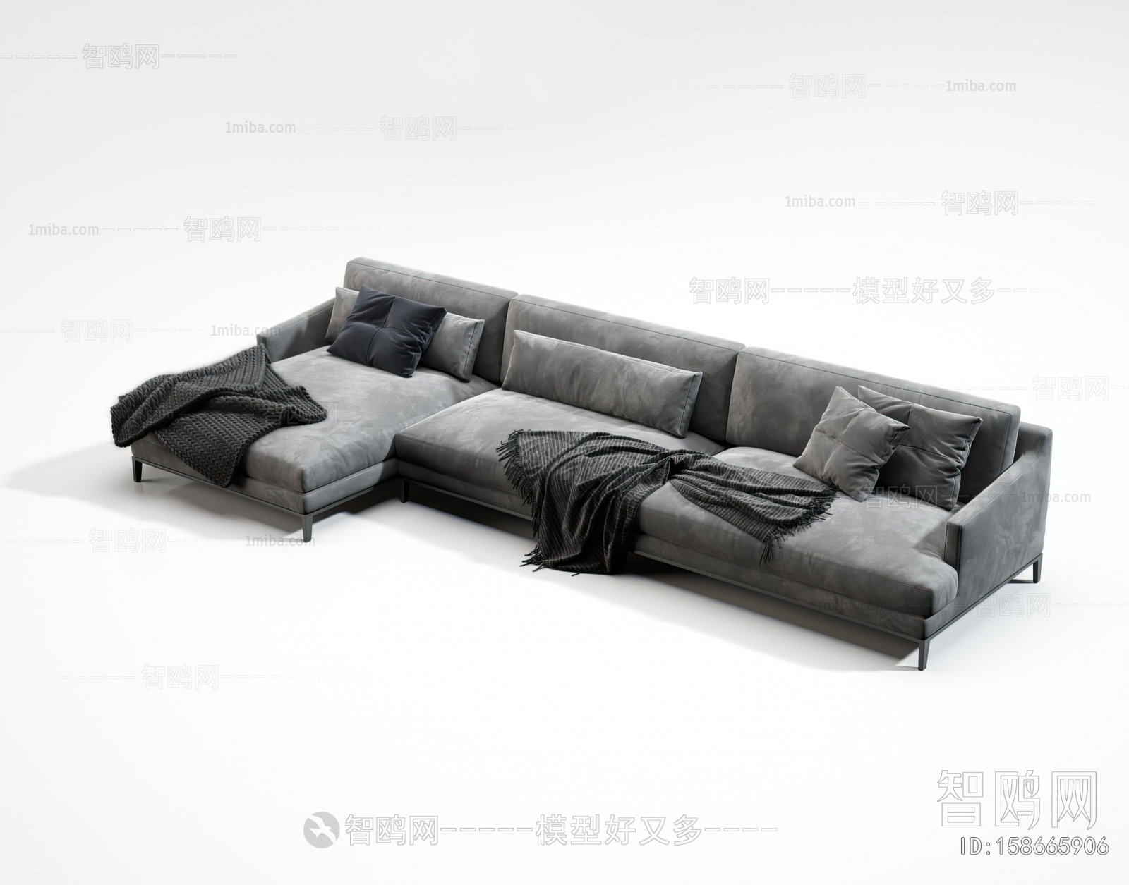 Modern Multi Person Sofa