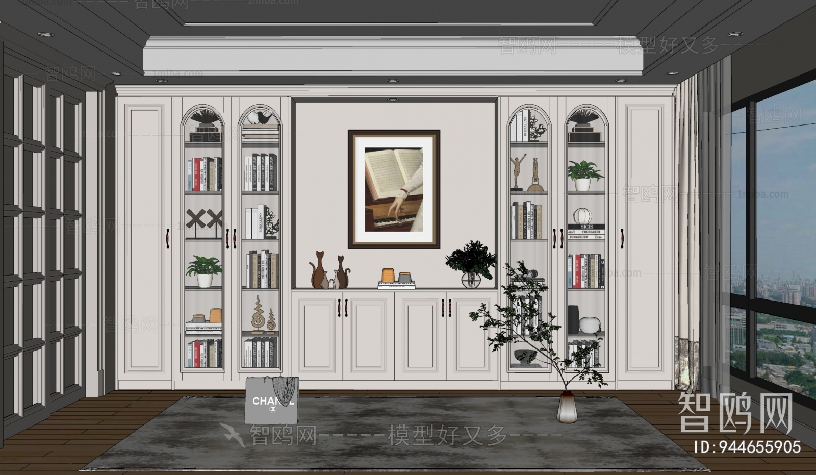 American Style Bookcase