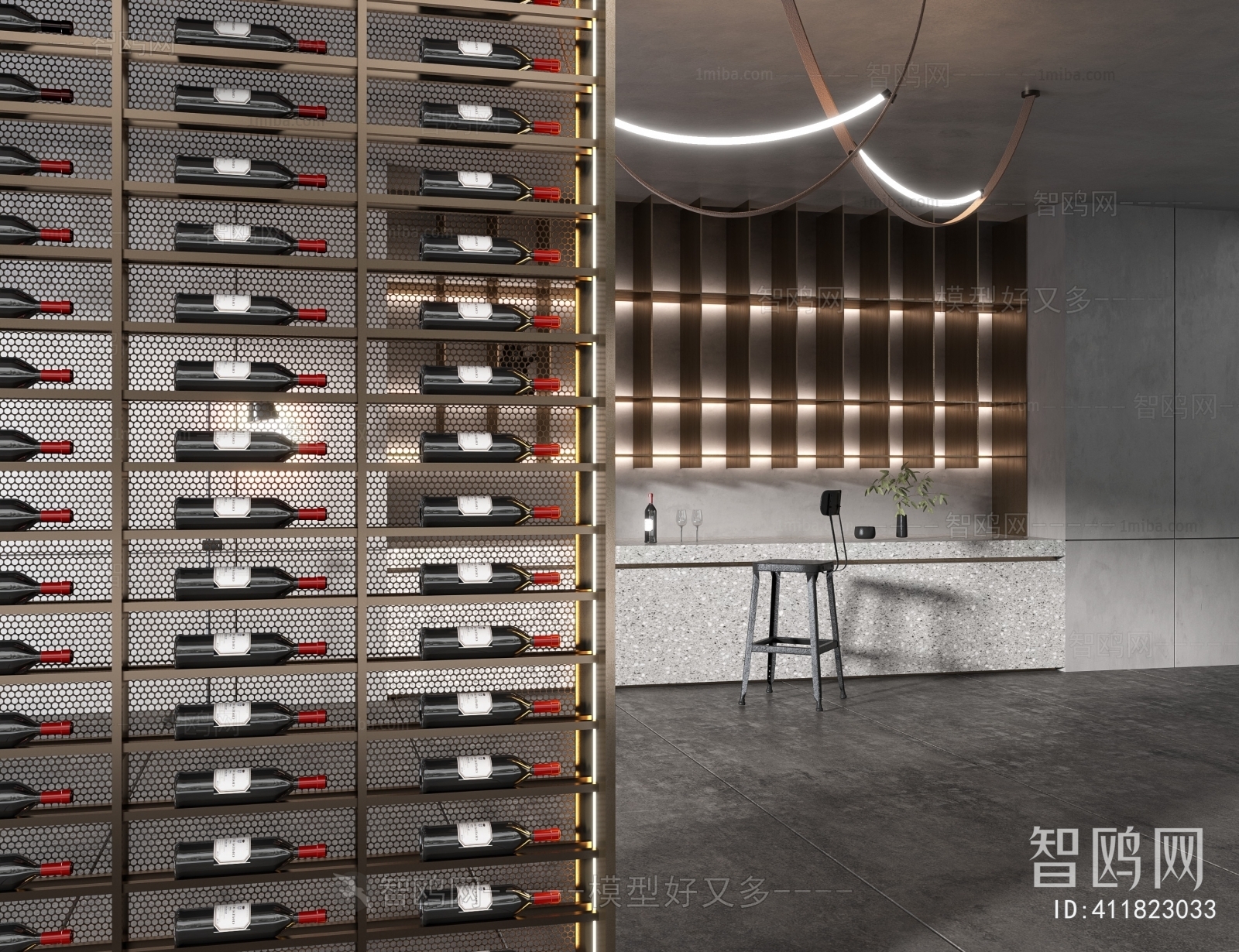 Modern Wine Rack