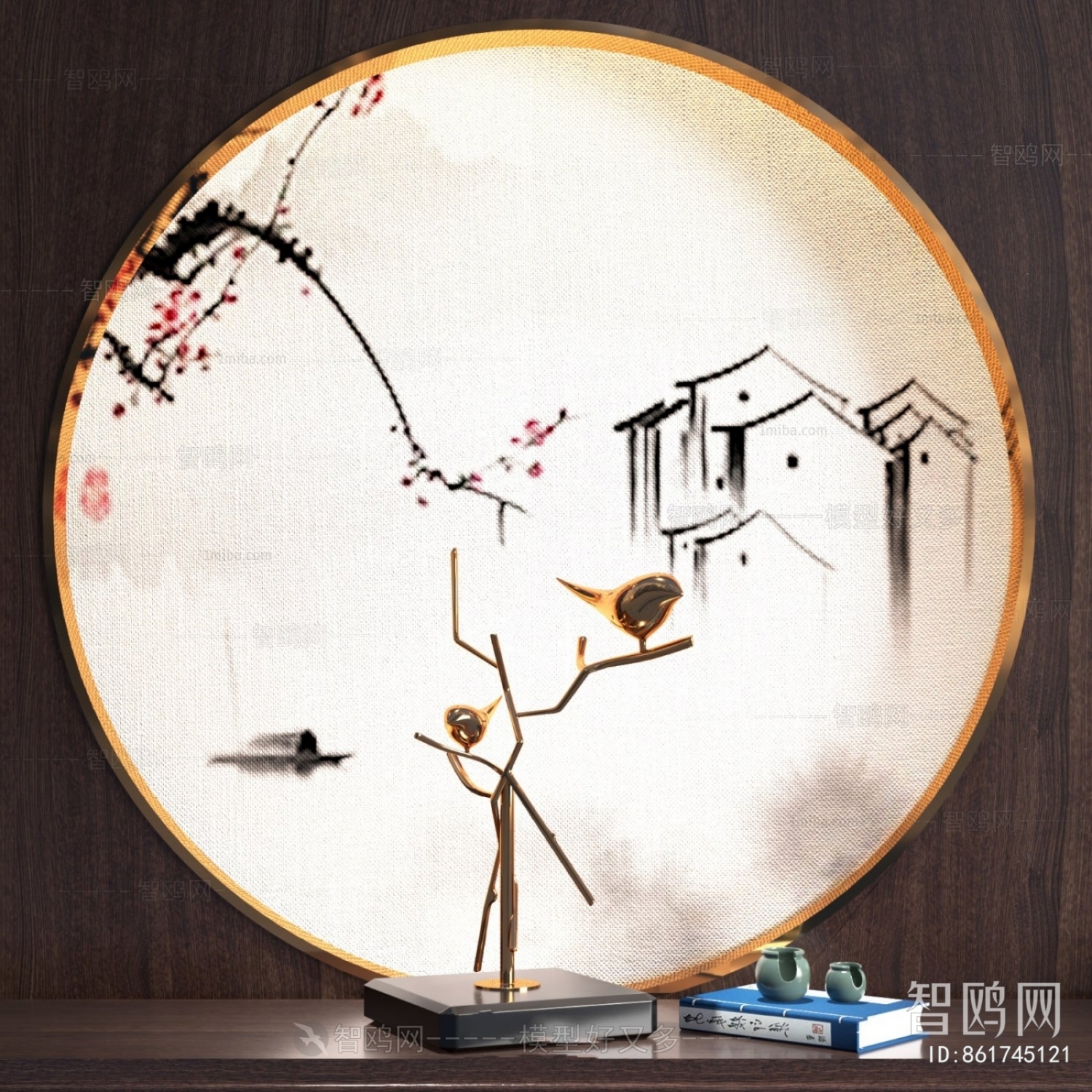 New Chinese Style Decorative Set