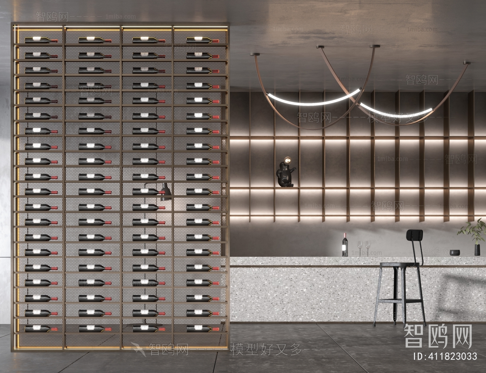 Modern Wine Rack