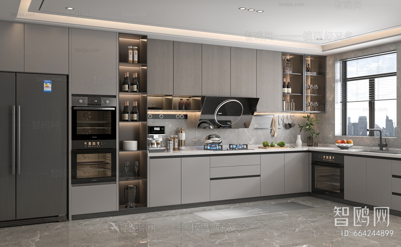 Modern The Kitchen