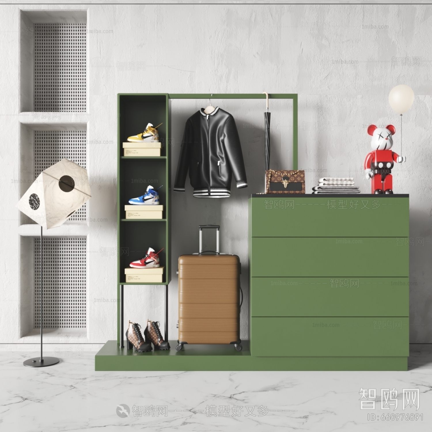 Modern Shoe Cabinet