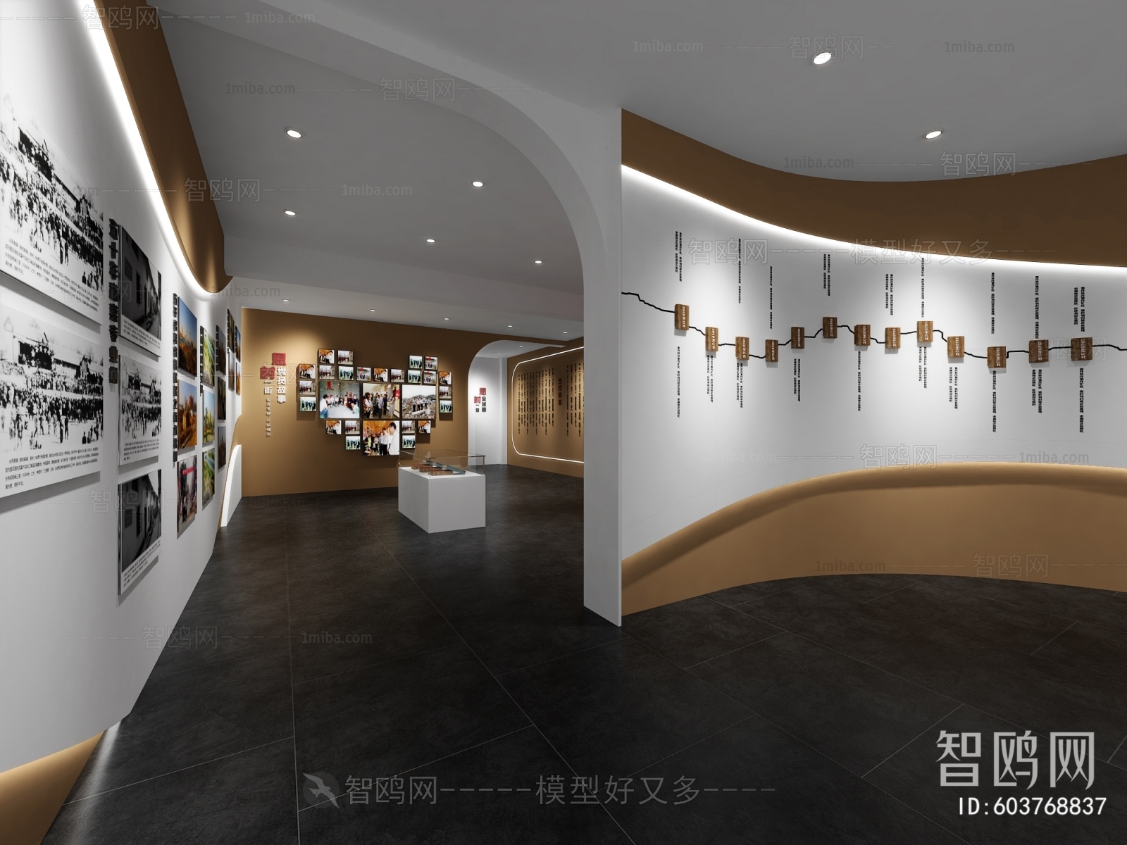 New Chinese Style Exhibition Hall