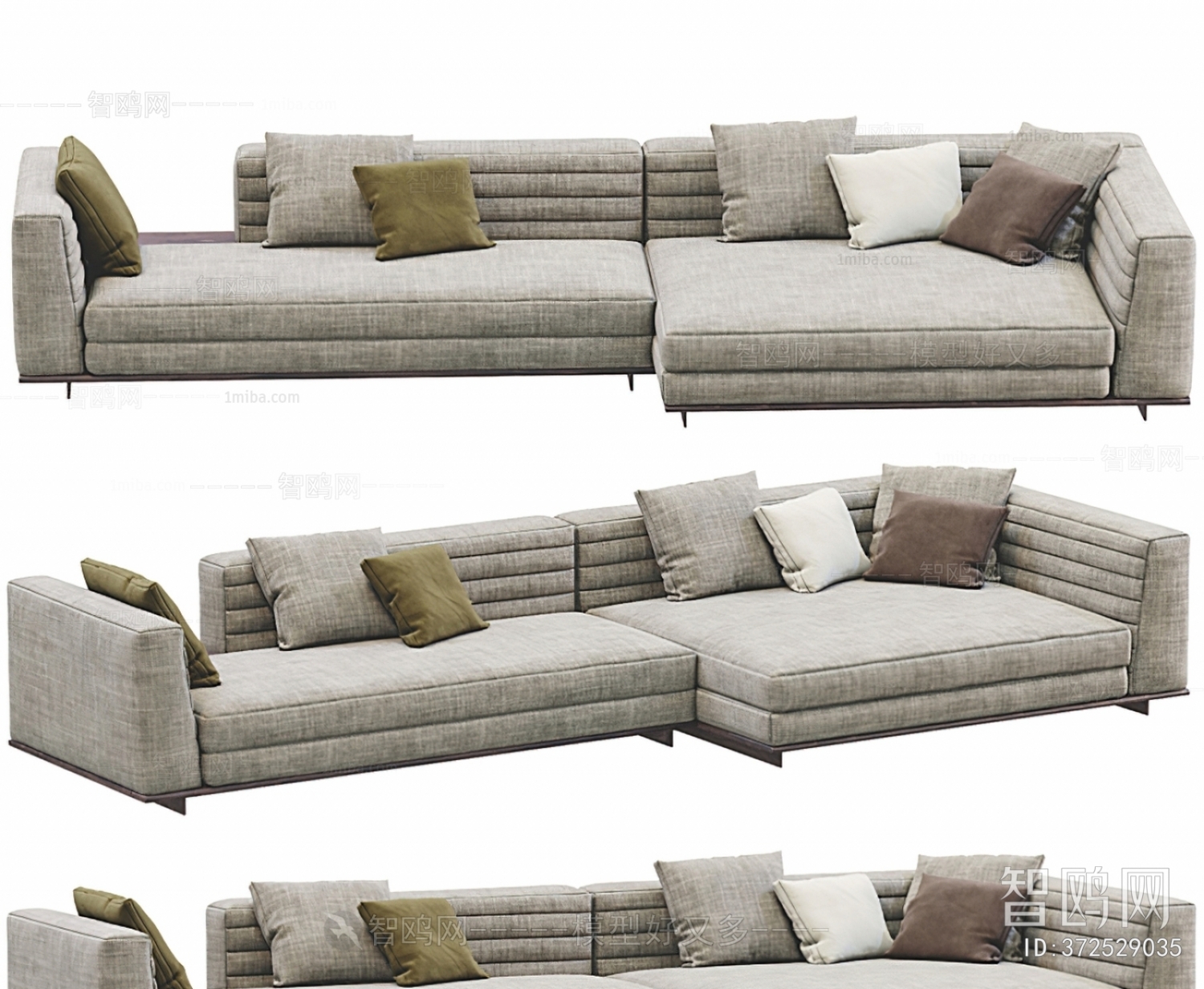 Modern Multi Person Sofa