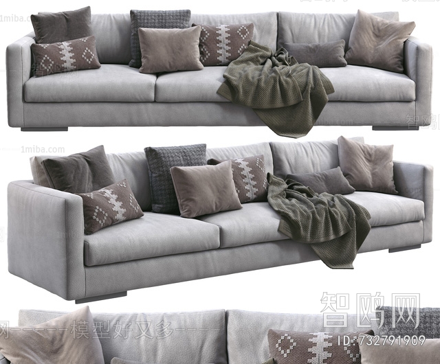 Modern Three-seat Sofa