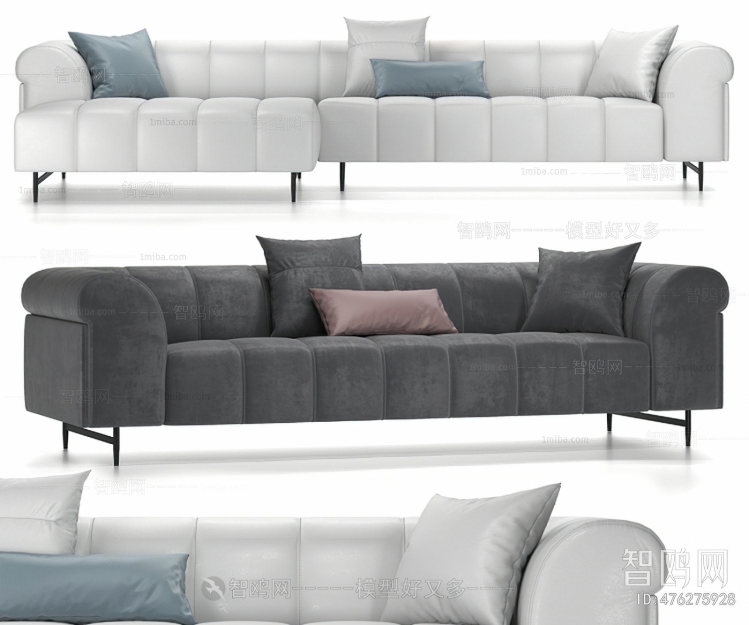 Modern Multi Person Sofa