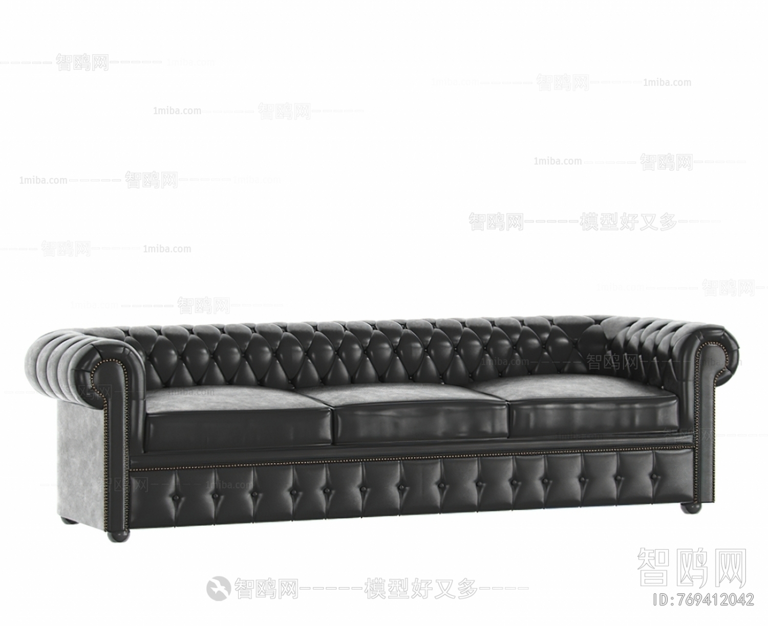 Modern Three-seat Sofa