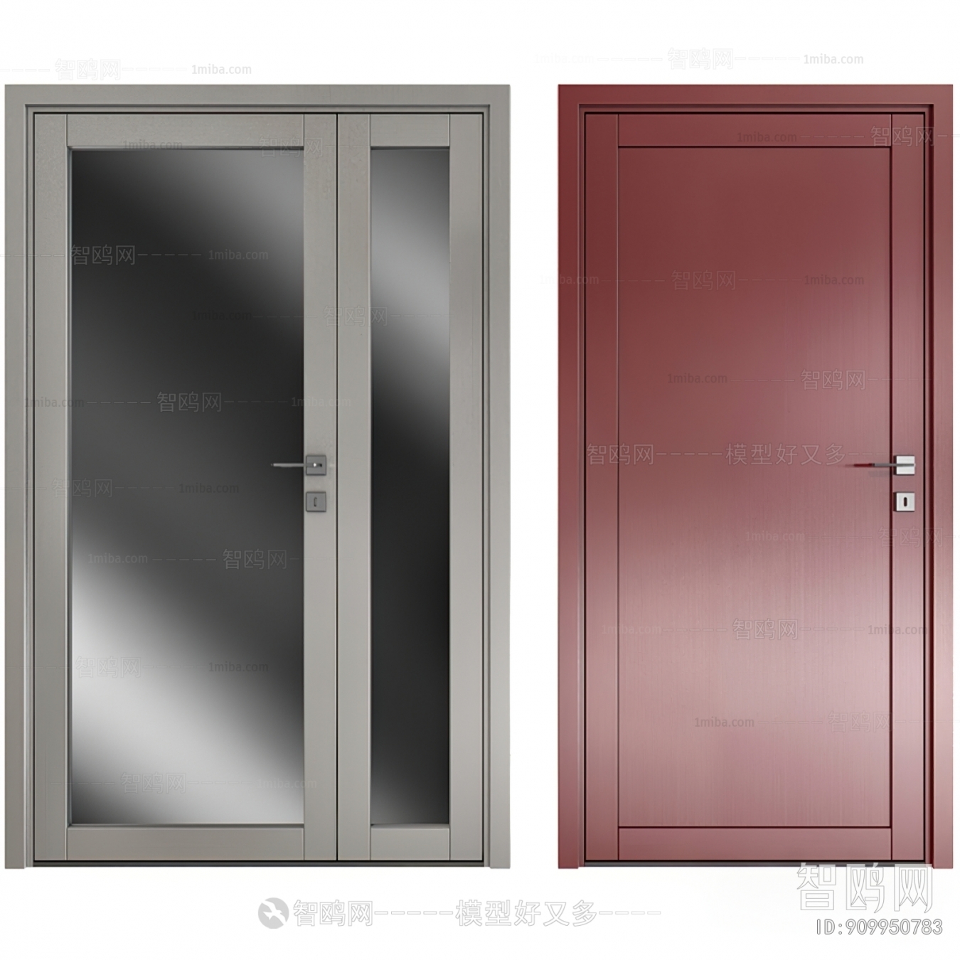 Modern Single Door