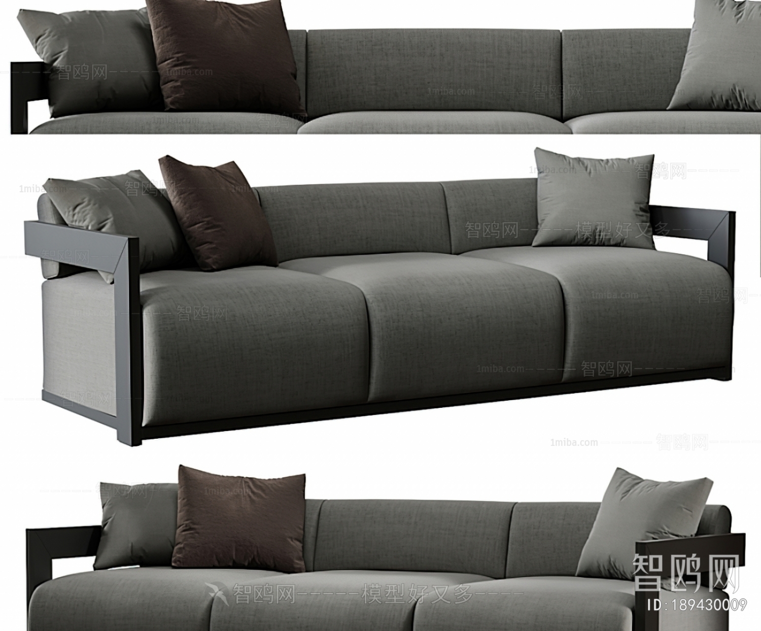 Modern Three-seat Sofa