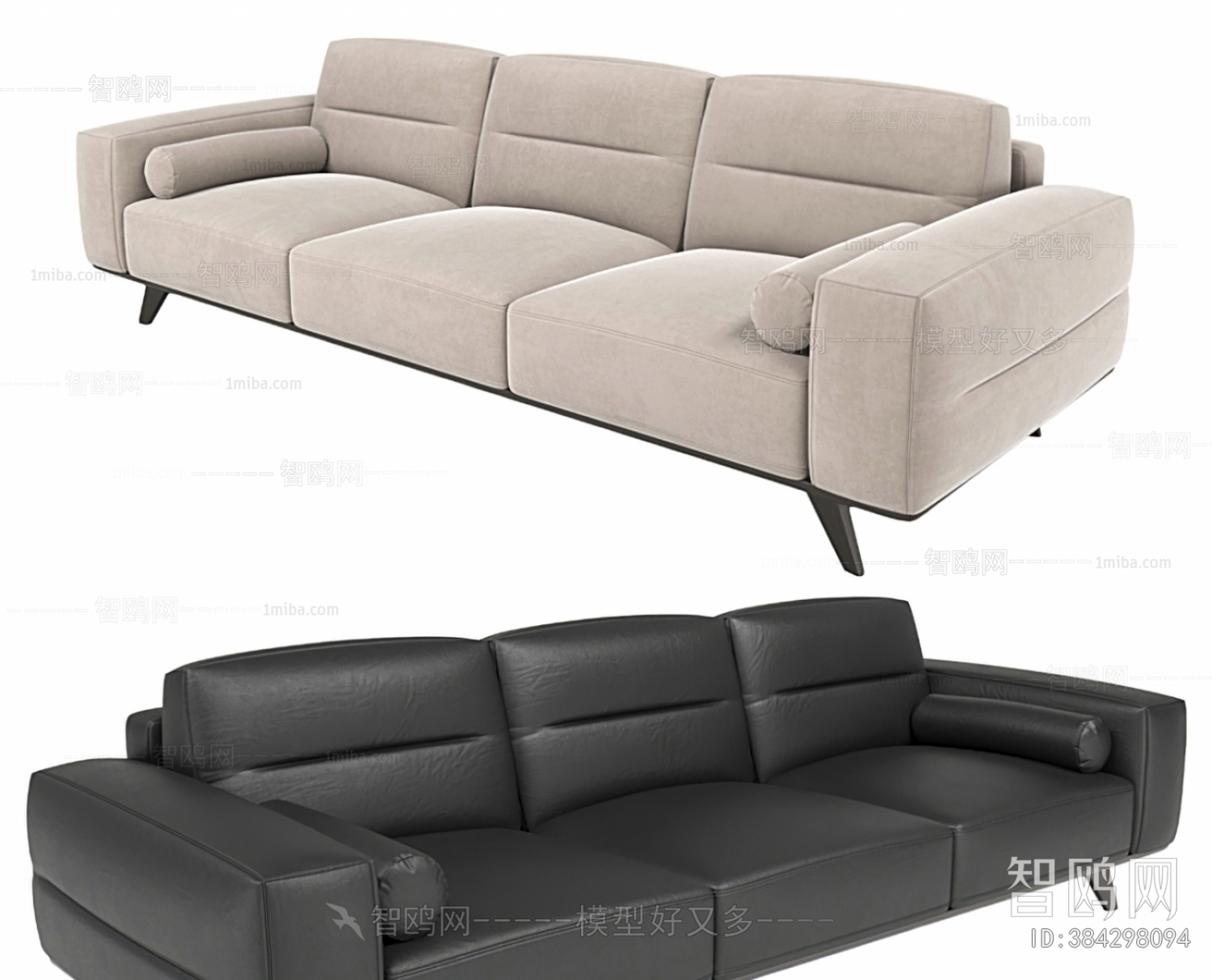 Modern Three-seat Sofa