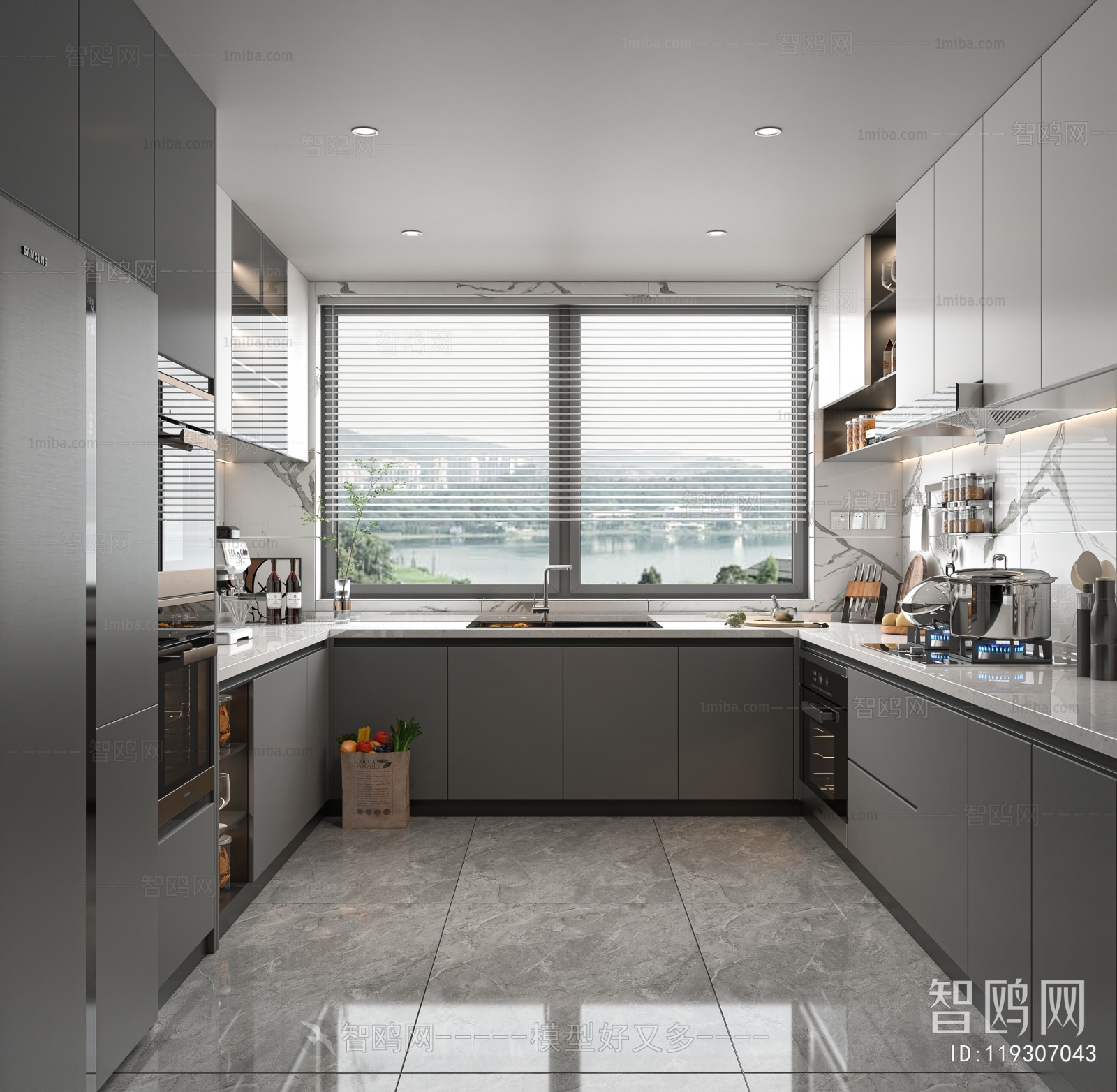 Modern The Kitchen