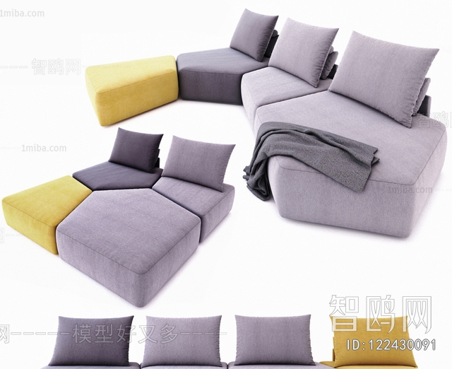 Modern Multi Person Sofa