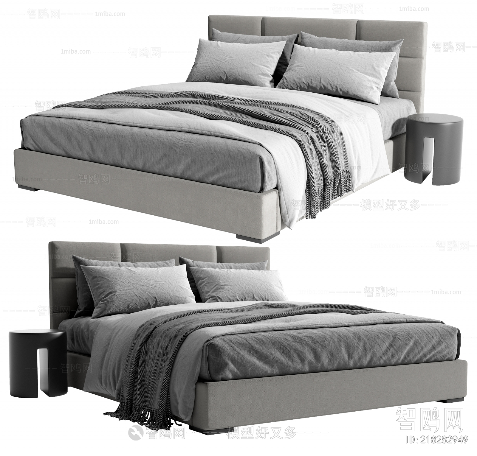 Modern Double Bed