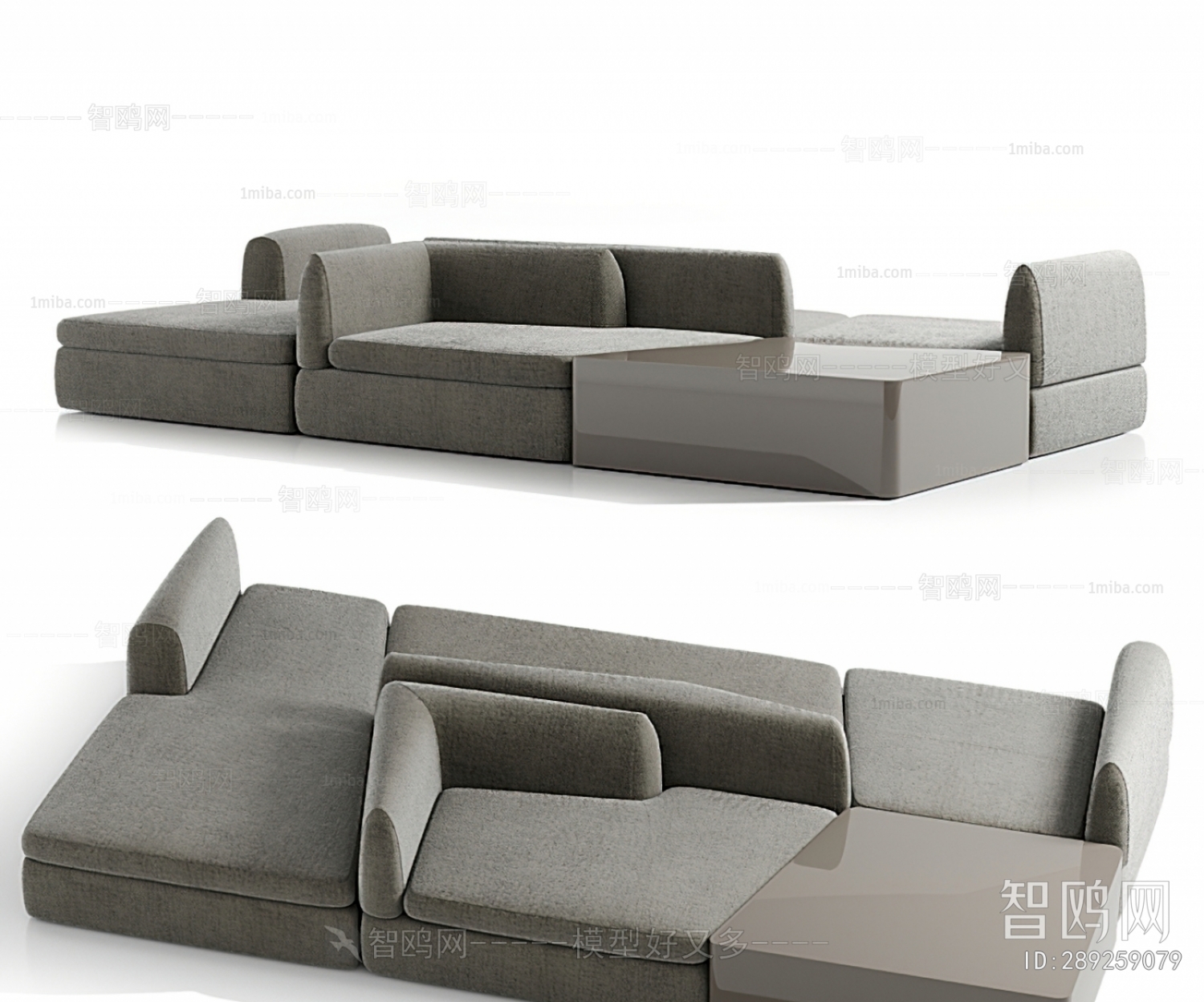 Modern Multi Person Sofa