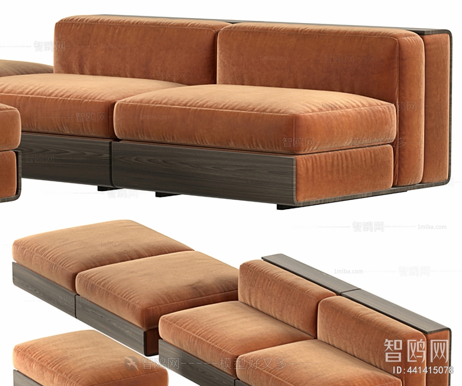 Modern Multi Person Sofa