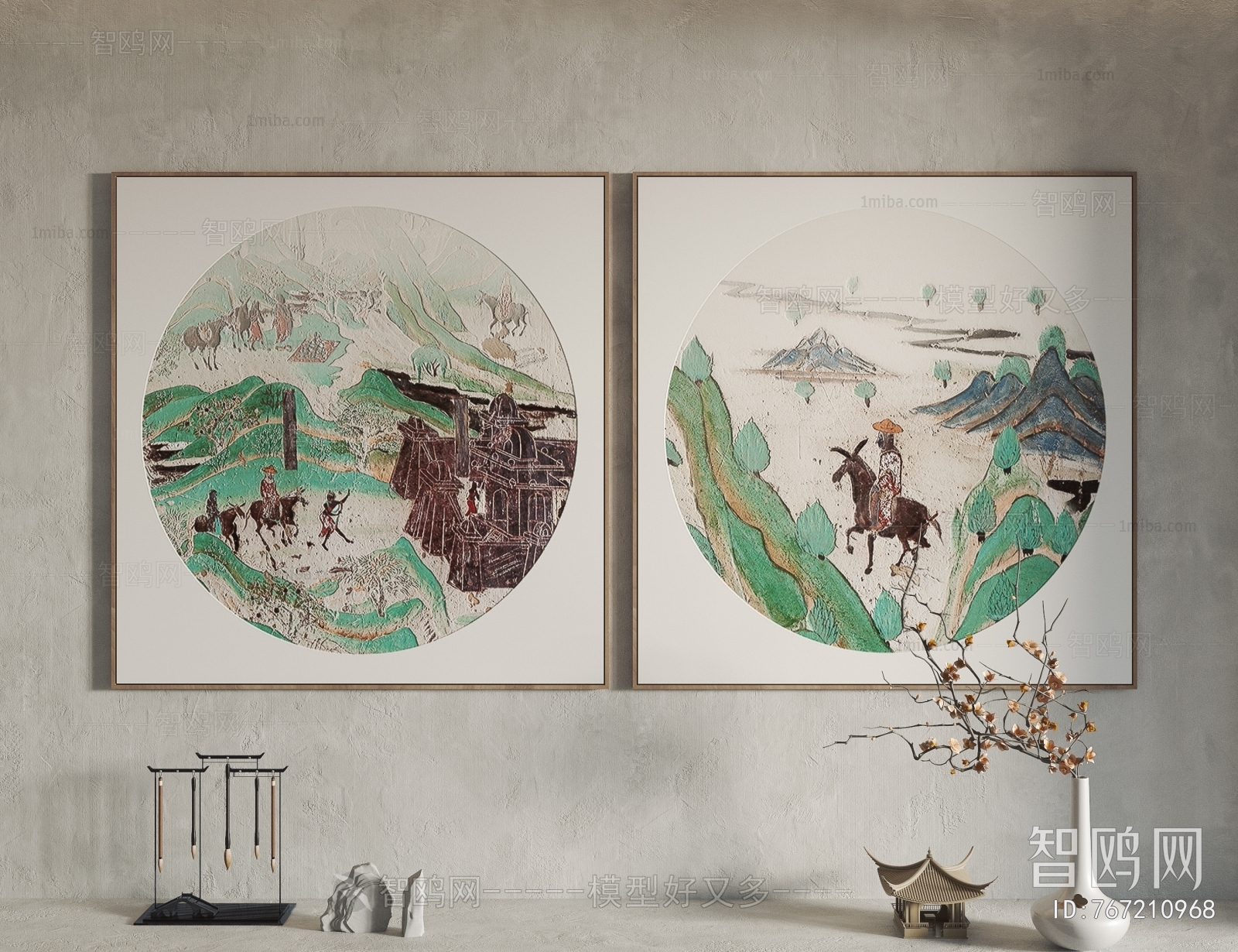 New Chinese Style Painting