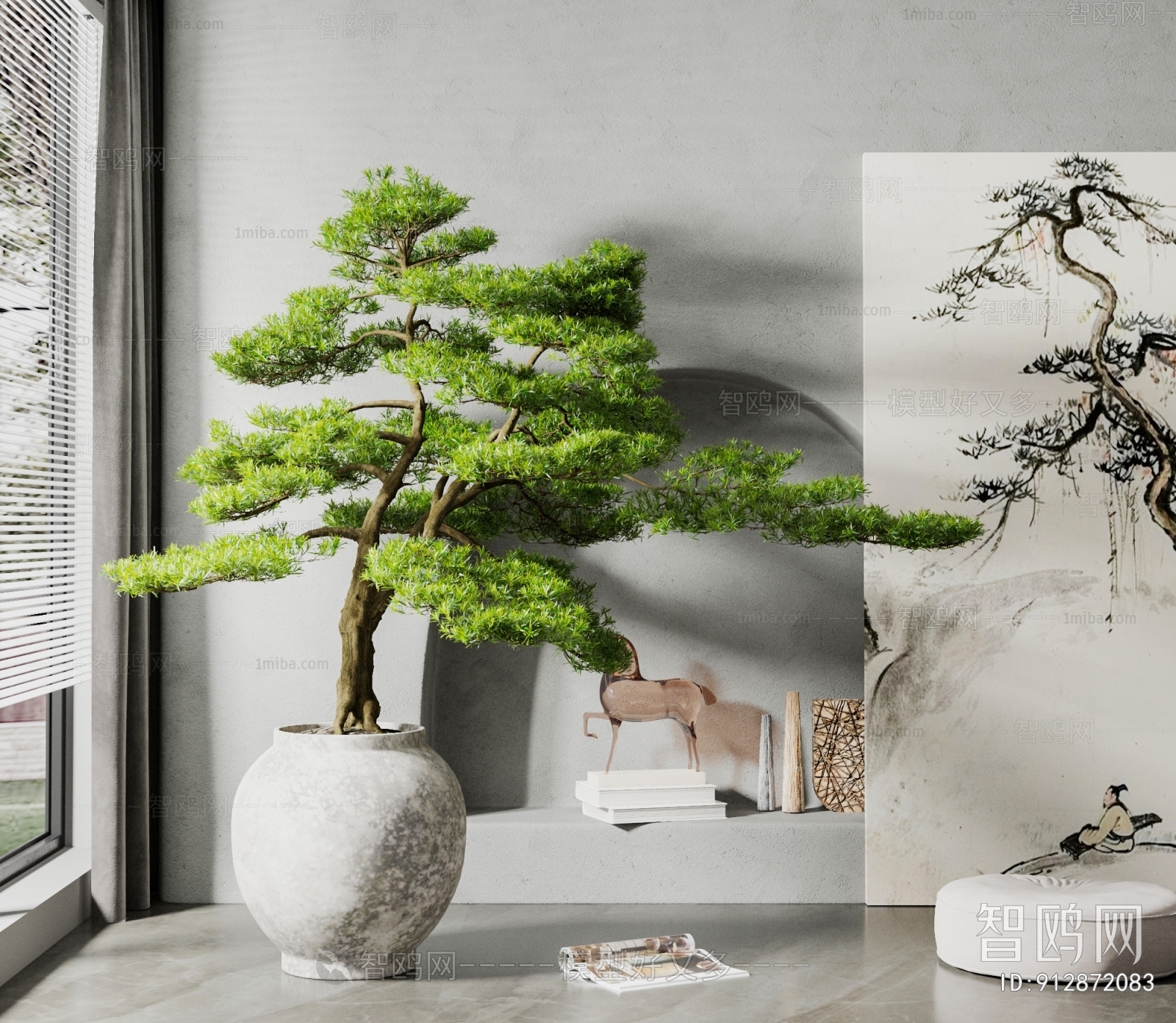 New Chinese Style Bonsai