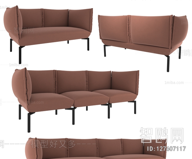 Modern Three-seat Sofa