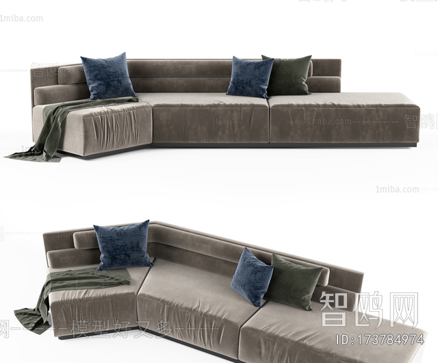 Modern Multi Person Sofa