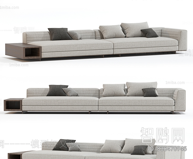 Modern Multi Person Sofa