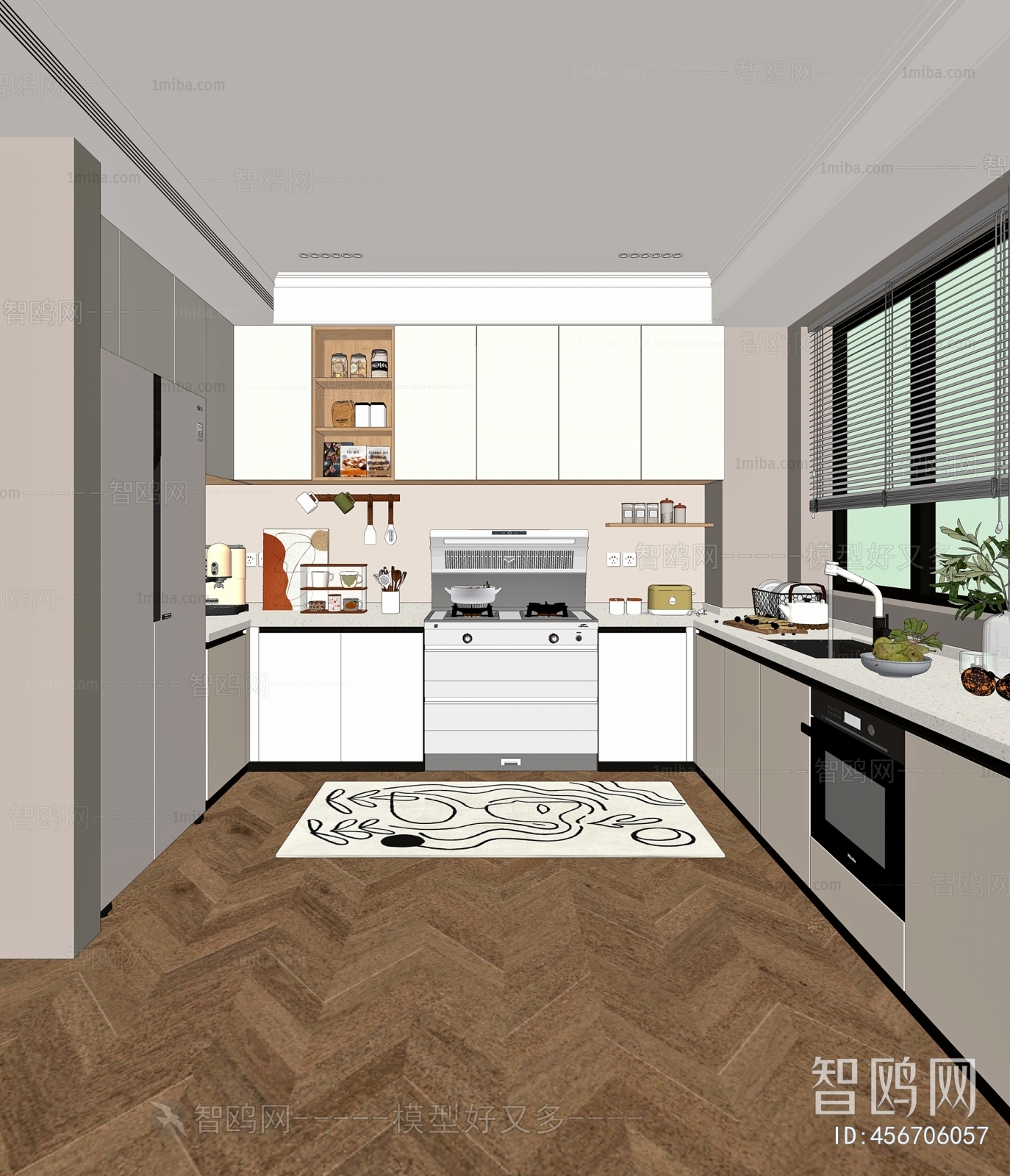 Modern The Kitchen