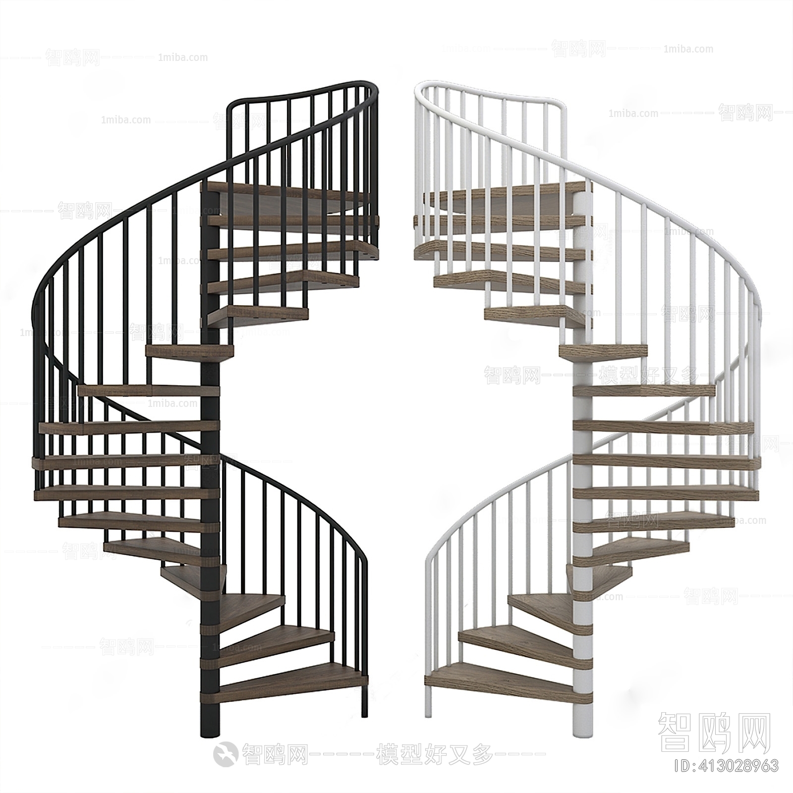 Modern Rotating Staircase