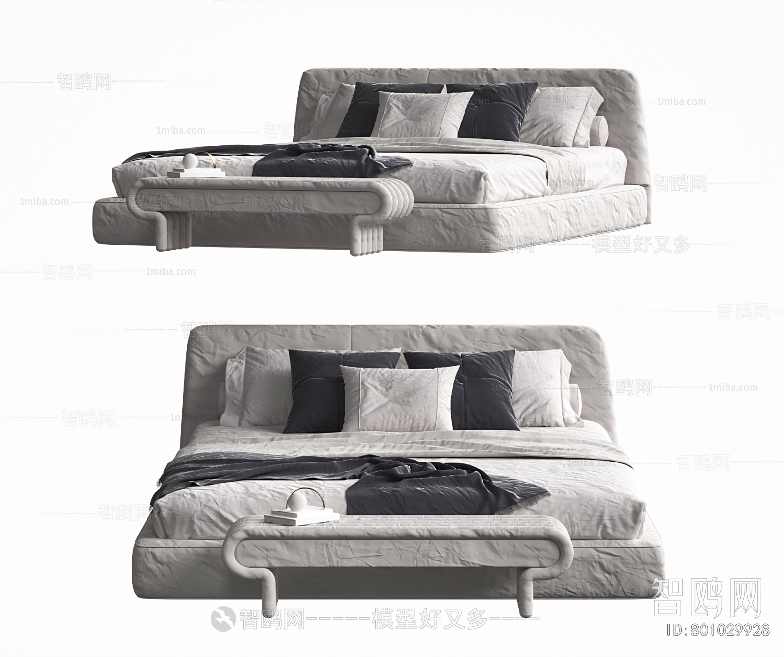 Modern Double Bed