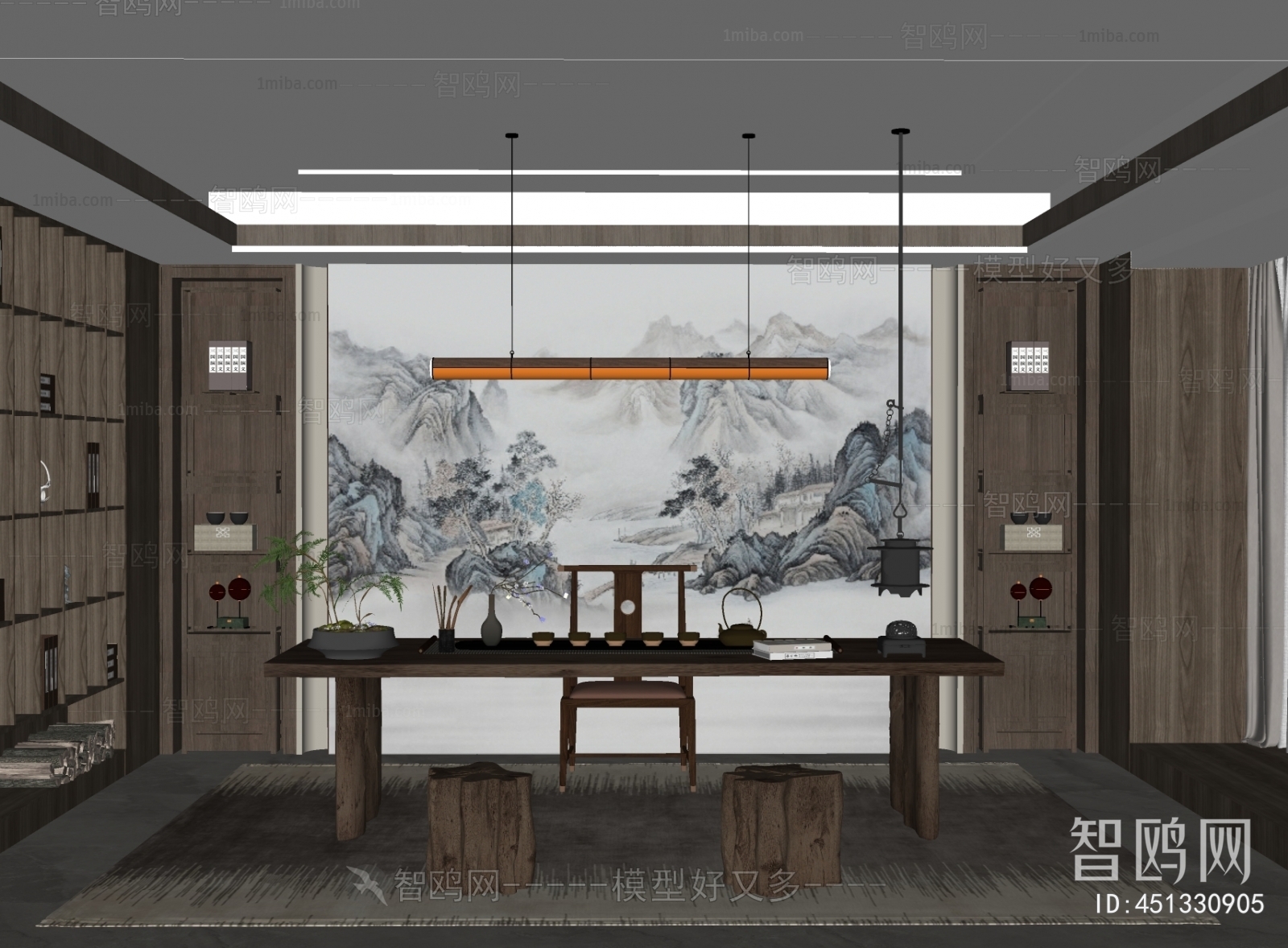 New Chinese Style Tea House