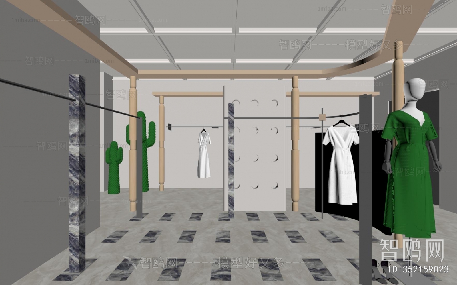 Modern Clothing Store