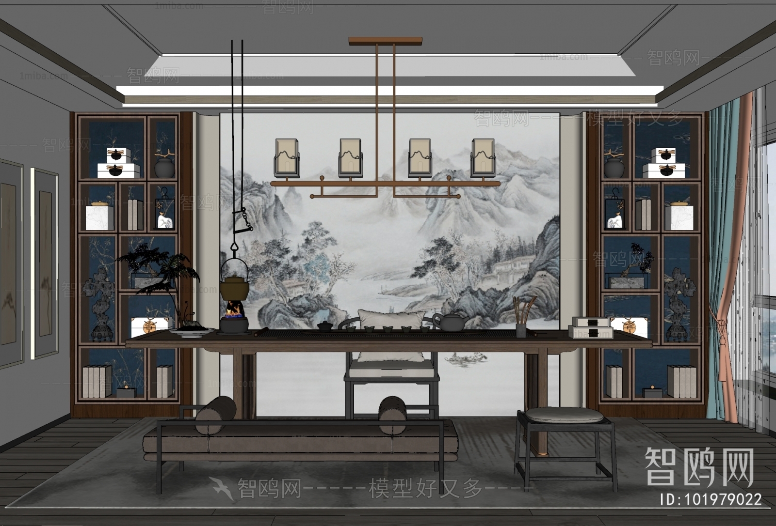 New Chinese Style Tea House