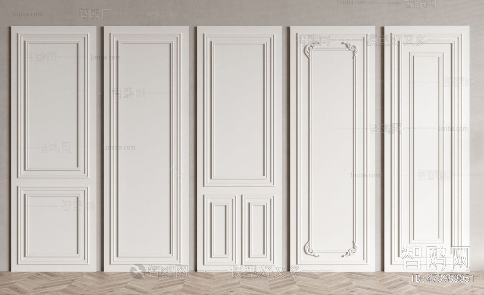 Simple European Style Panels