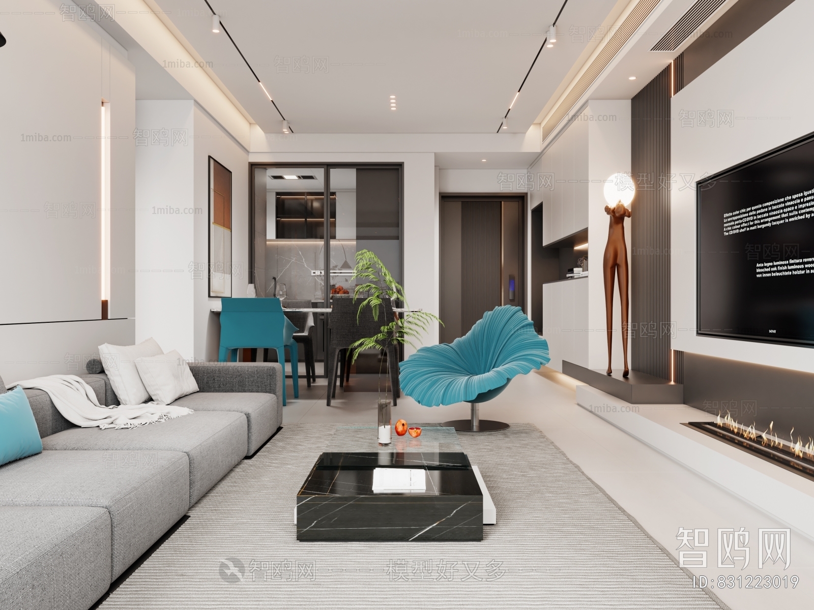 Modern A Living Room