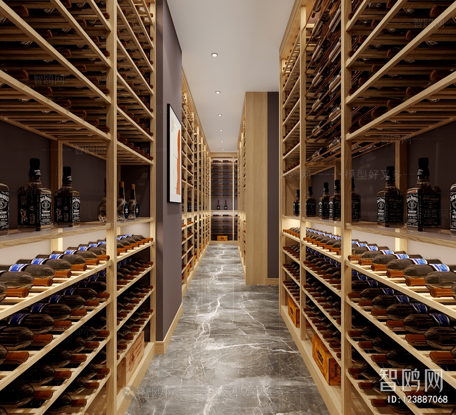 Modern Wine Cellar/Wine Tasting Room