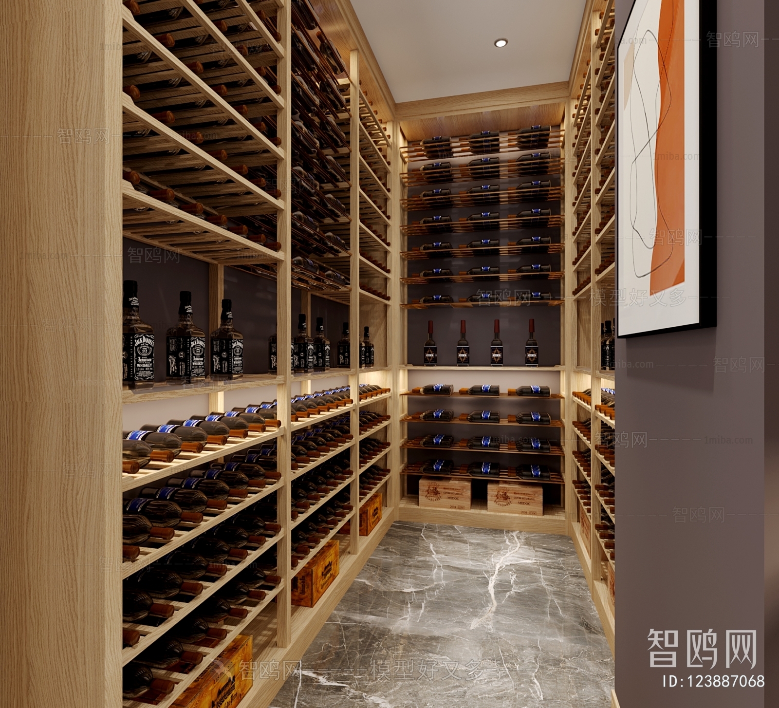 Modern Wine Cellar/Wine Tasting Room