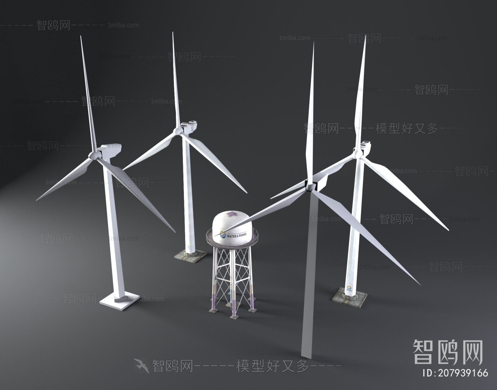 工业风风力发电机