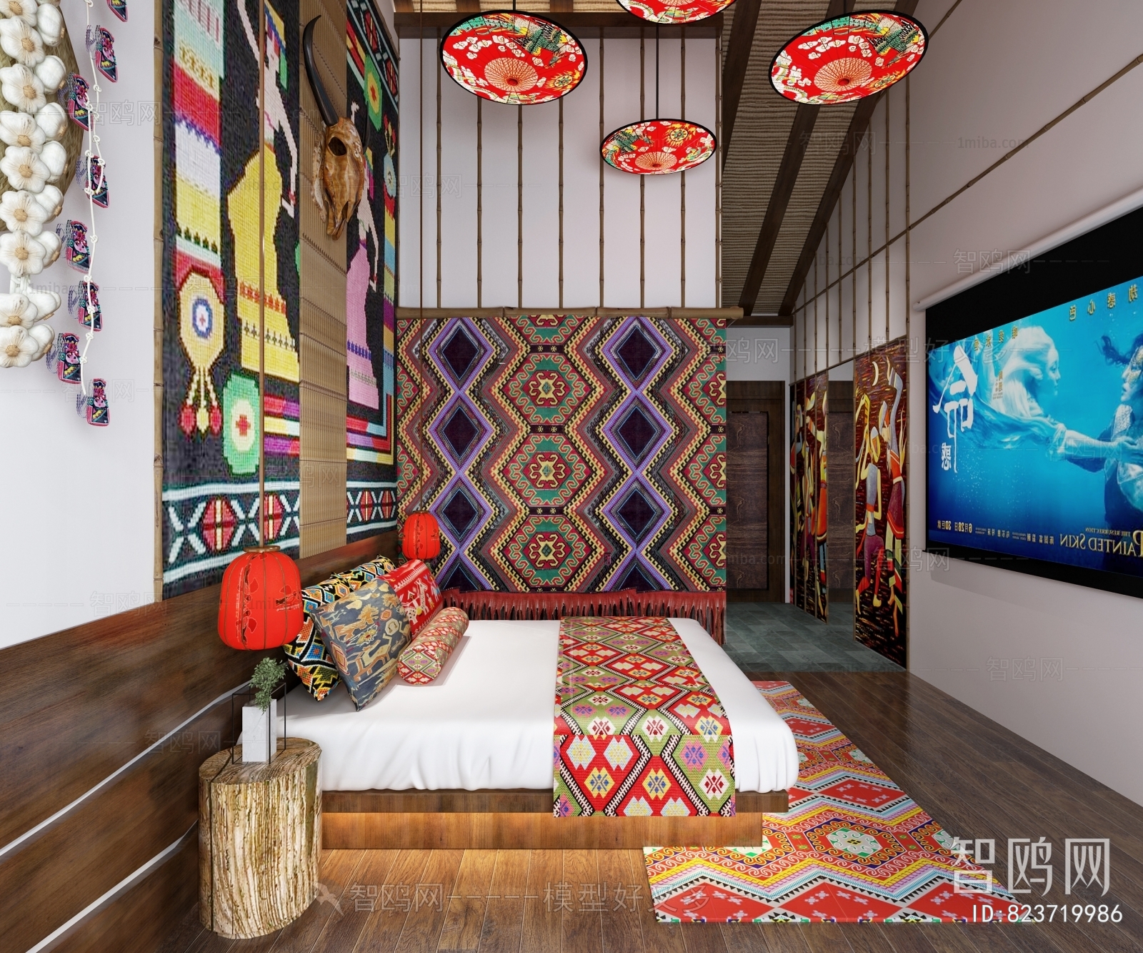 Chinese Style Guest Room