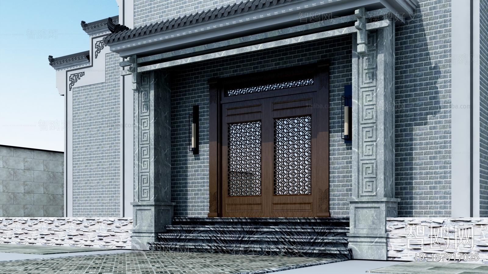 Chinese Style Building Component