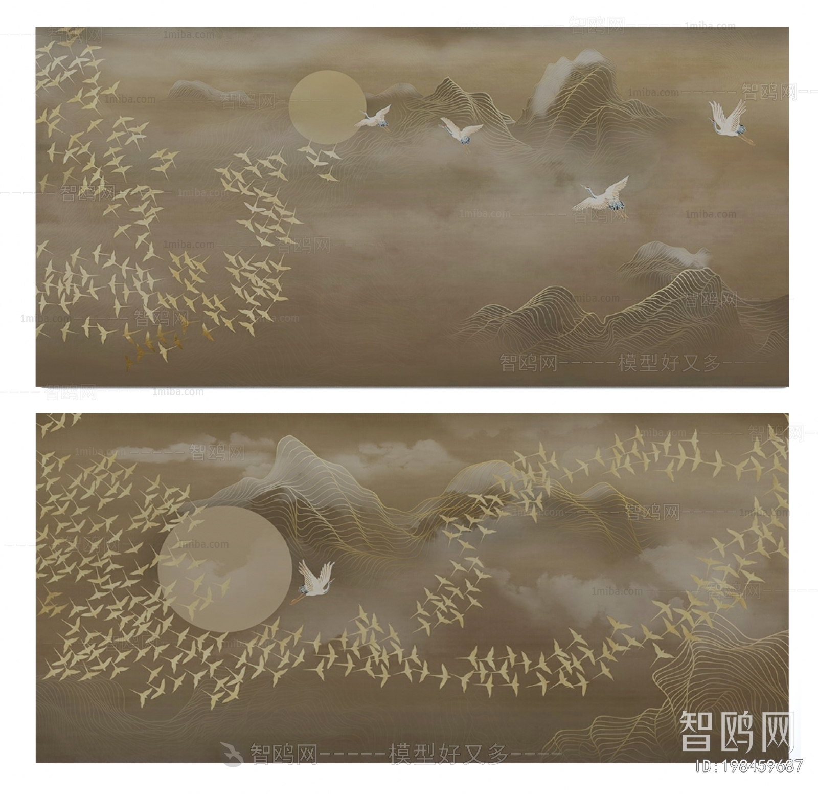 New Chinese Style Painting