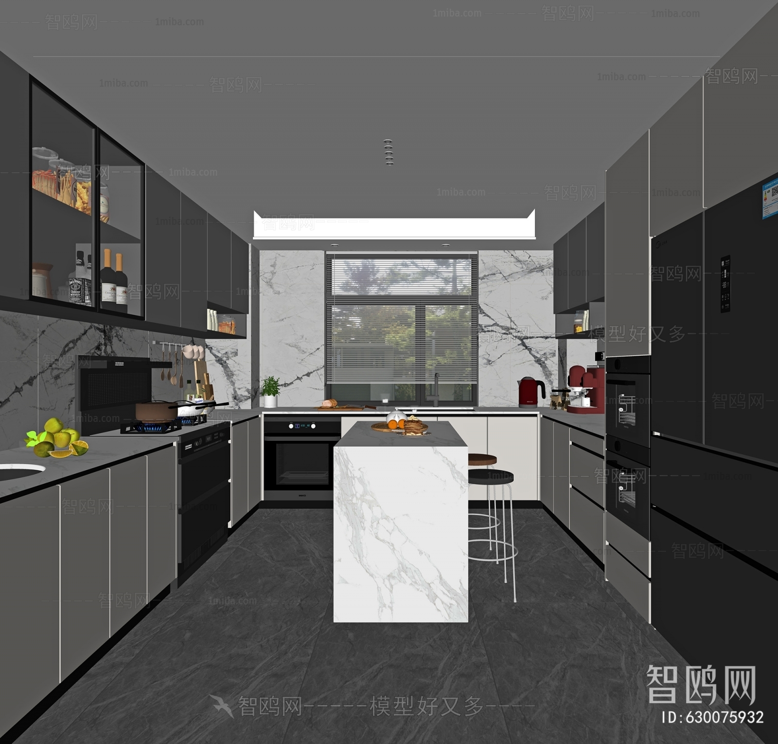 Modern The Kitchen