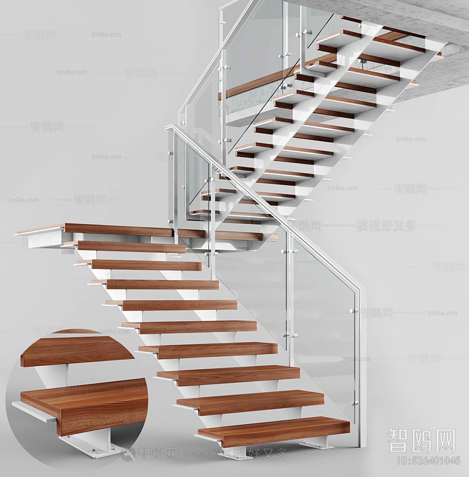 Modern Stair Balustrade/elevator