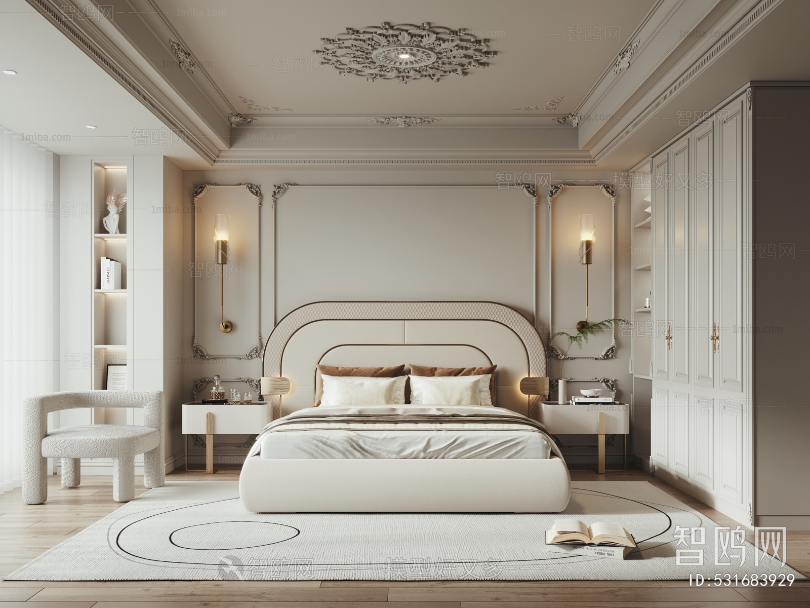 French Style Bedroom